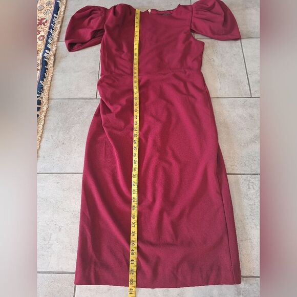 Alexia Admor red dress‎ size L - Picture 8 of 9